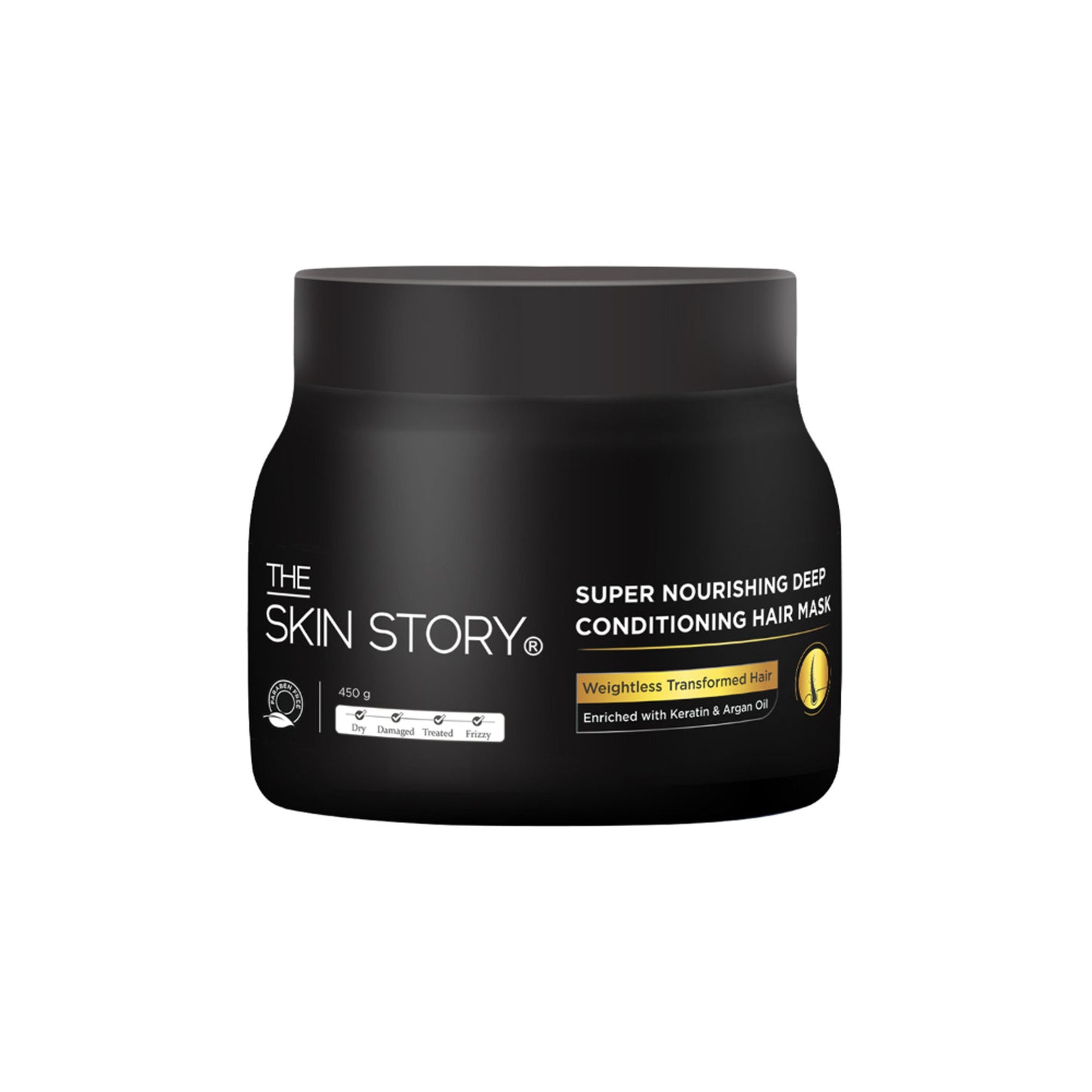The Skin Story Sulphate Free Keratin Protein Hair Mask For Dry Frizzy Hair Spa Like Nourishment