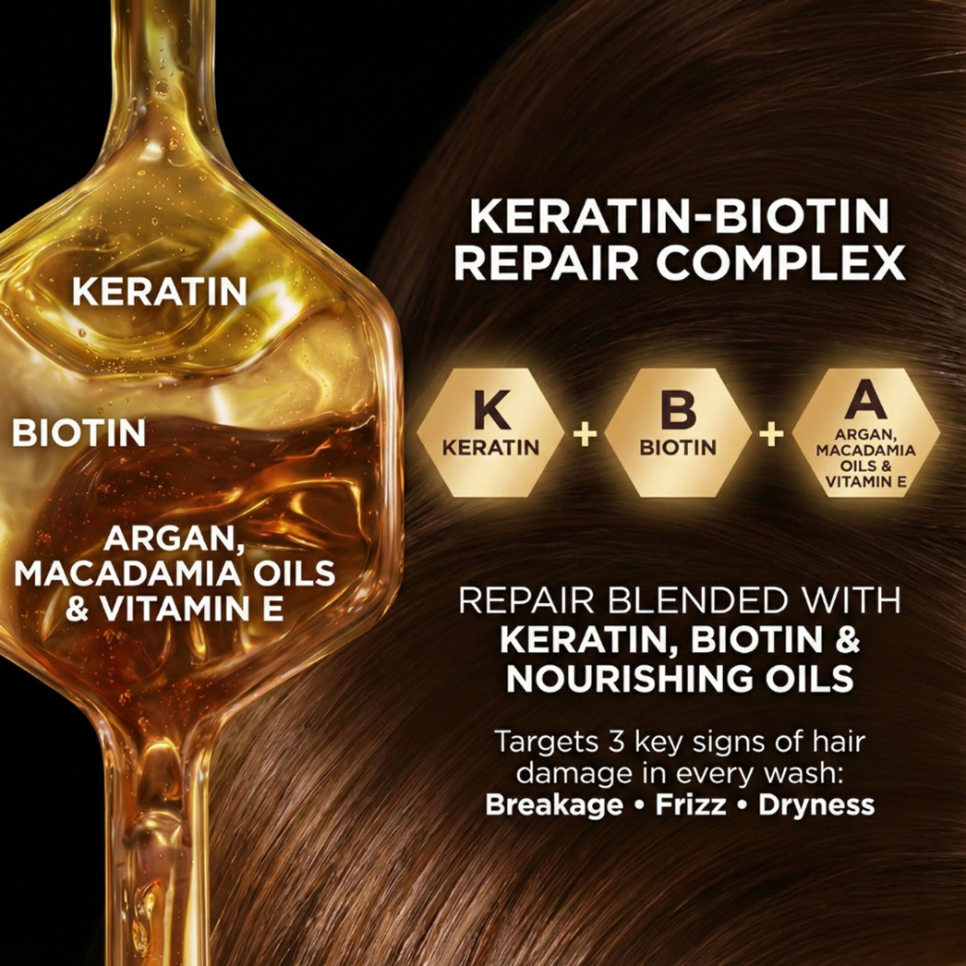 The Skin Story Sulphate Free Keratin Smooth Shampoo For Coloured Treated Hair Prevents Damage Frizz