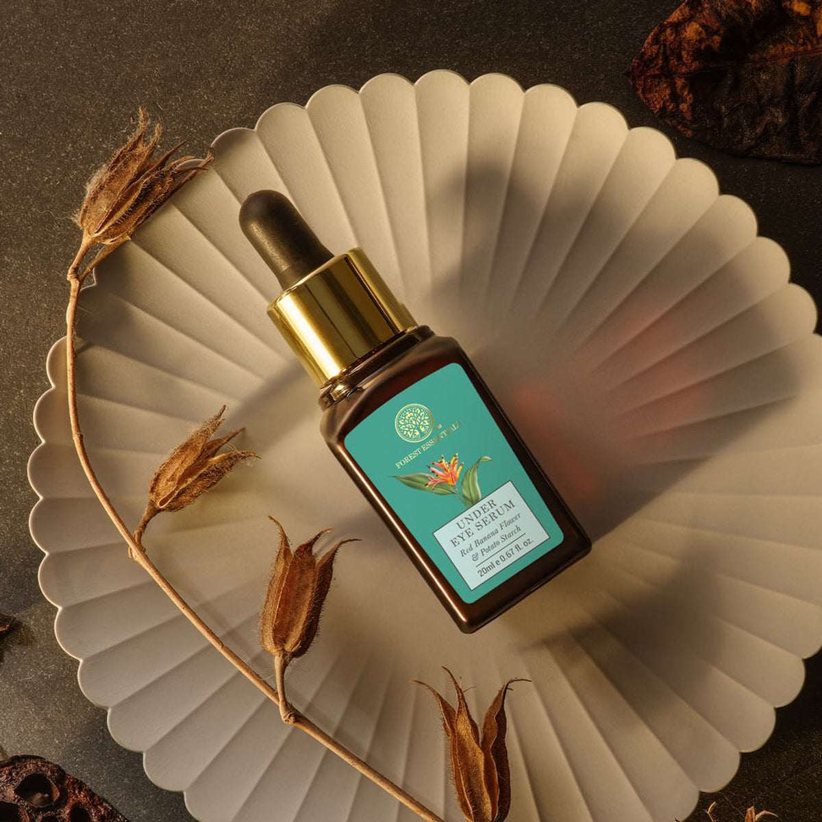Forest Essentials Concentrate Bakuchiol, Caffeine & Hyaluronic Acid Under Eye Serum