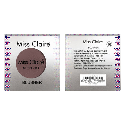 Miss Claire Round Blusher - 16
