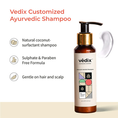Vedix Dhavath Anti Hairfall Shampoo - Normal -Oily Hair