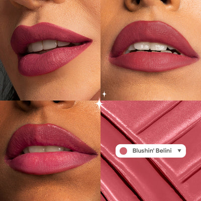 Nykaa Superlight Lip Cloud Airy Mousse Matte Liquid Lipstick for Lip & Cheek - Blushin Belini