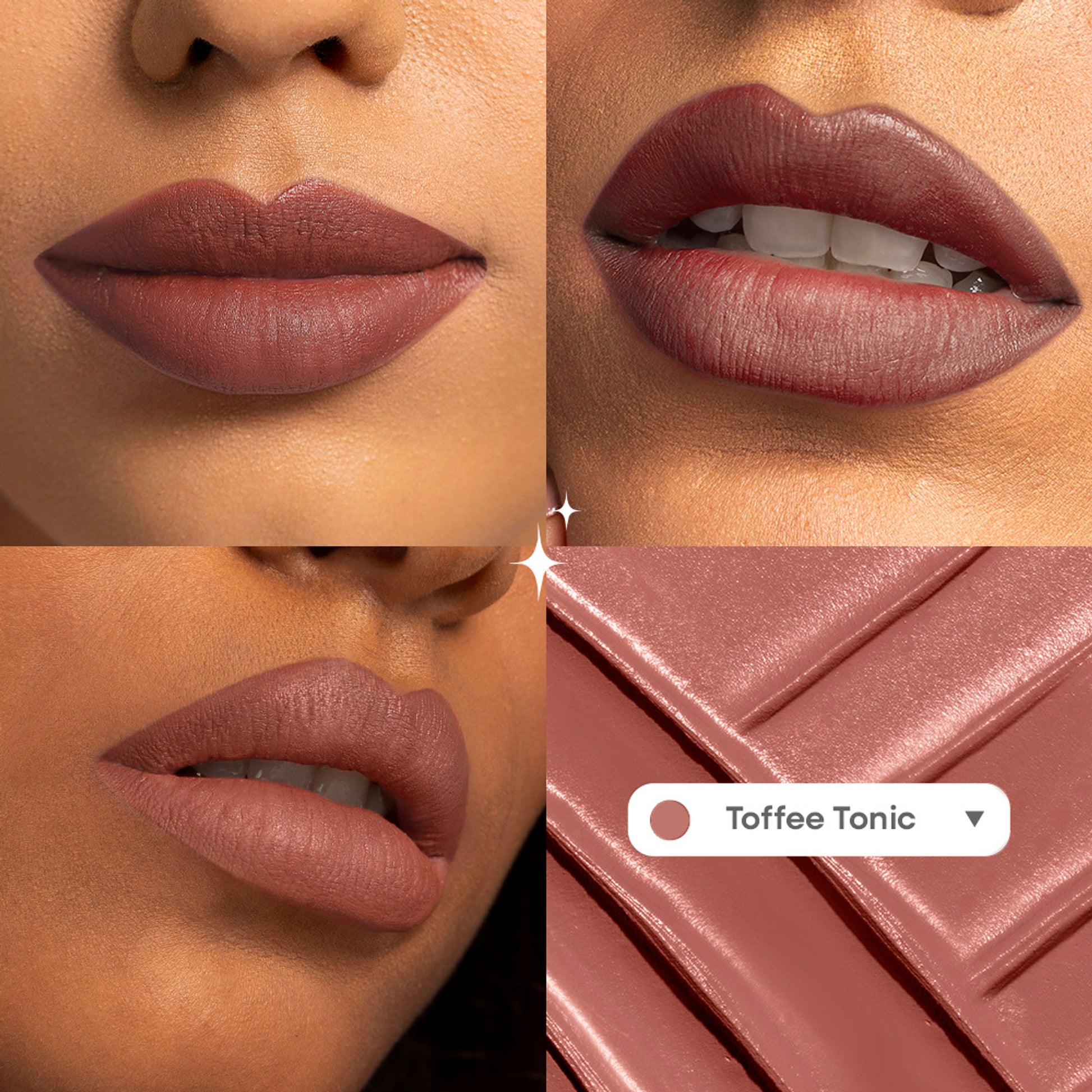 Nykaa Superlight Lip Cloud Airy Mousse Matte Liquid Lipstick for Lip & Cheek - Toffee Tonic