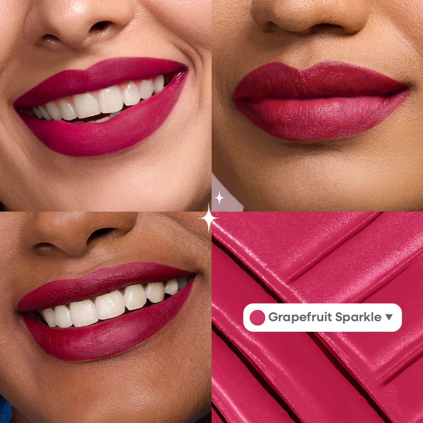 Nykaa Superlight Lip Cloud Airy Mousse Matte Liquid Lipstick for Lip & Cheek - Grapefruit Sparkle