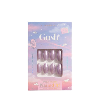 Gush Beauty Nailed It Reusable Luxury Press On Nails With Application Kit - Princess Treatment