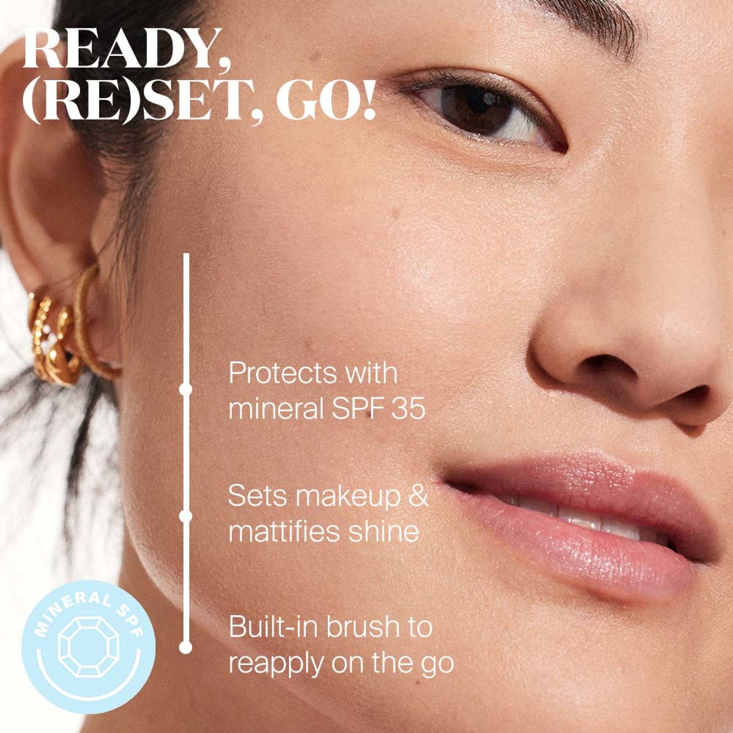 Supergoop (Re)setting 100% Mineral Powder SPF 35 - Translucent