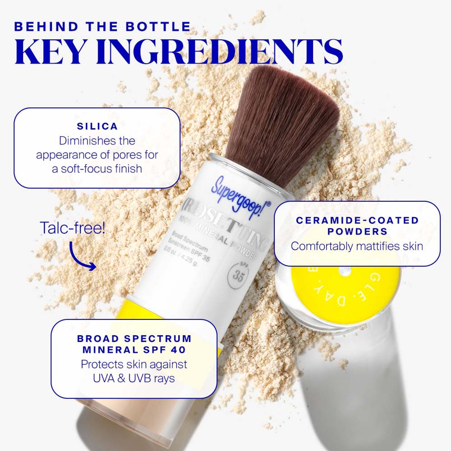 Supergoop (Re)setting 100% Mineral Powder SPF 35 - Translucent
