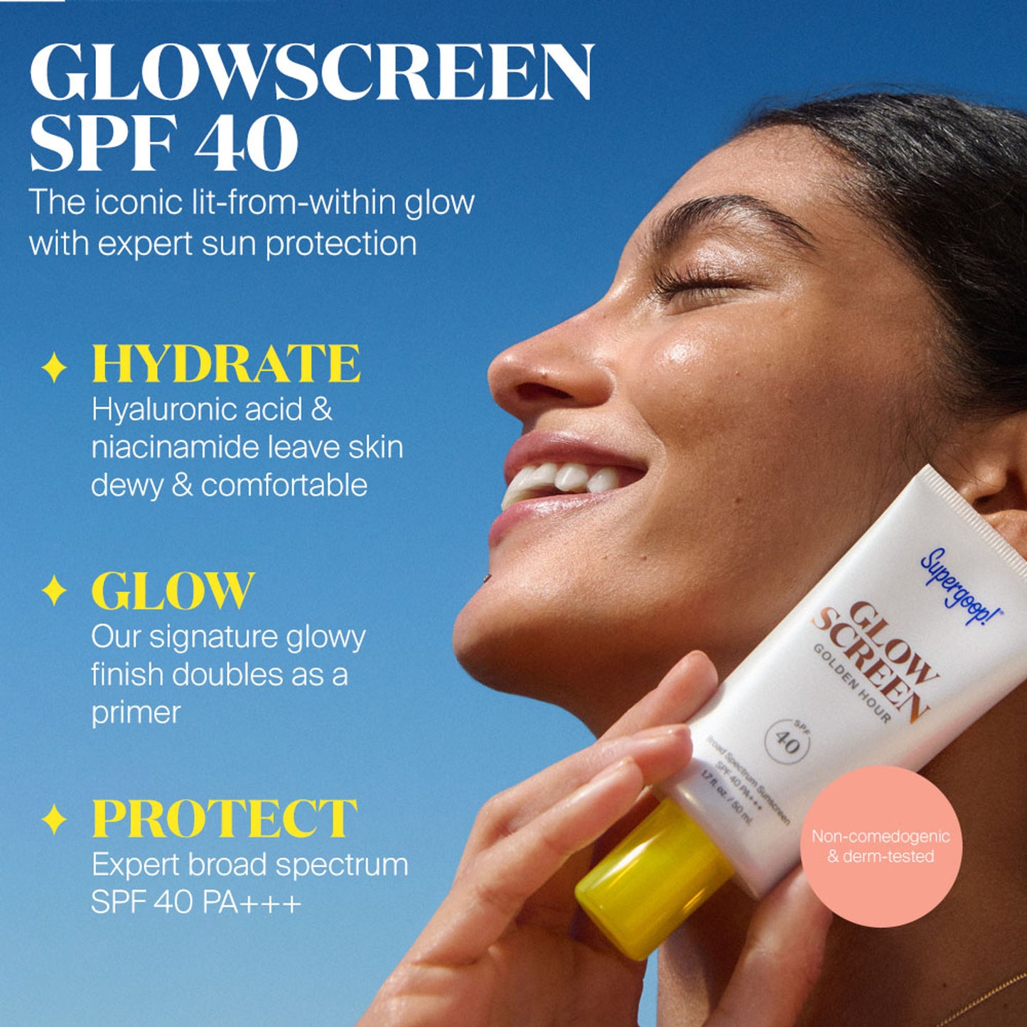 Supergoop Glowscreen SPF 40 PA+++ - Golden Hour