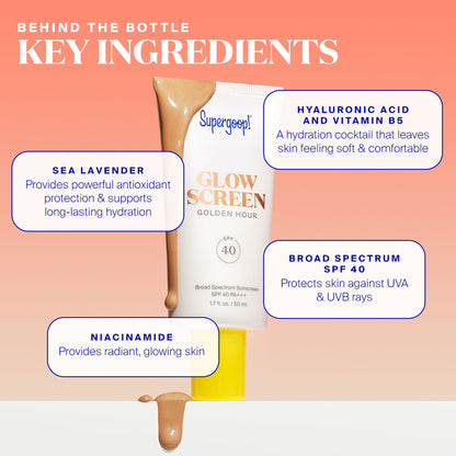 Supergoop Glowscreen SPF 40 PA+++ - Golden Hour