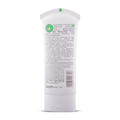 Lotus Dermabotanics Hydra Active Gel Moisturiser 2.5% Hyaluronic Acid Complex, All Skin Types