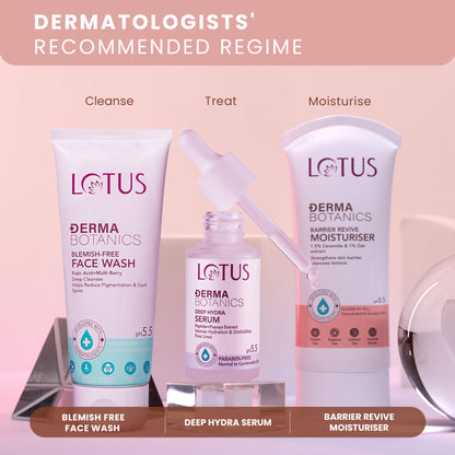 Lotus Dermabotanics Barrier Revive Moisturiser 1.5% Cermaide + 1% Oats Extract, All Skin Types