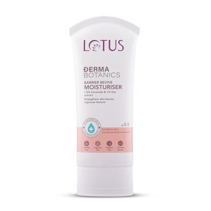 Lotus Dermabotanics Barrier Revive Moisturiser 1.5% Cermaide + 1% Oats Extract, All Skin Types