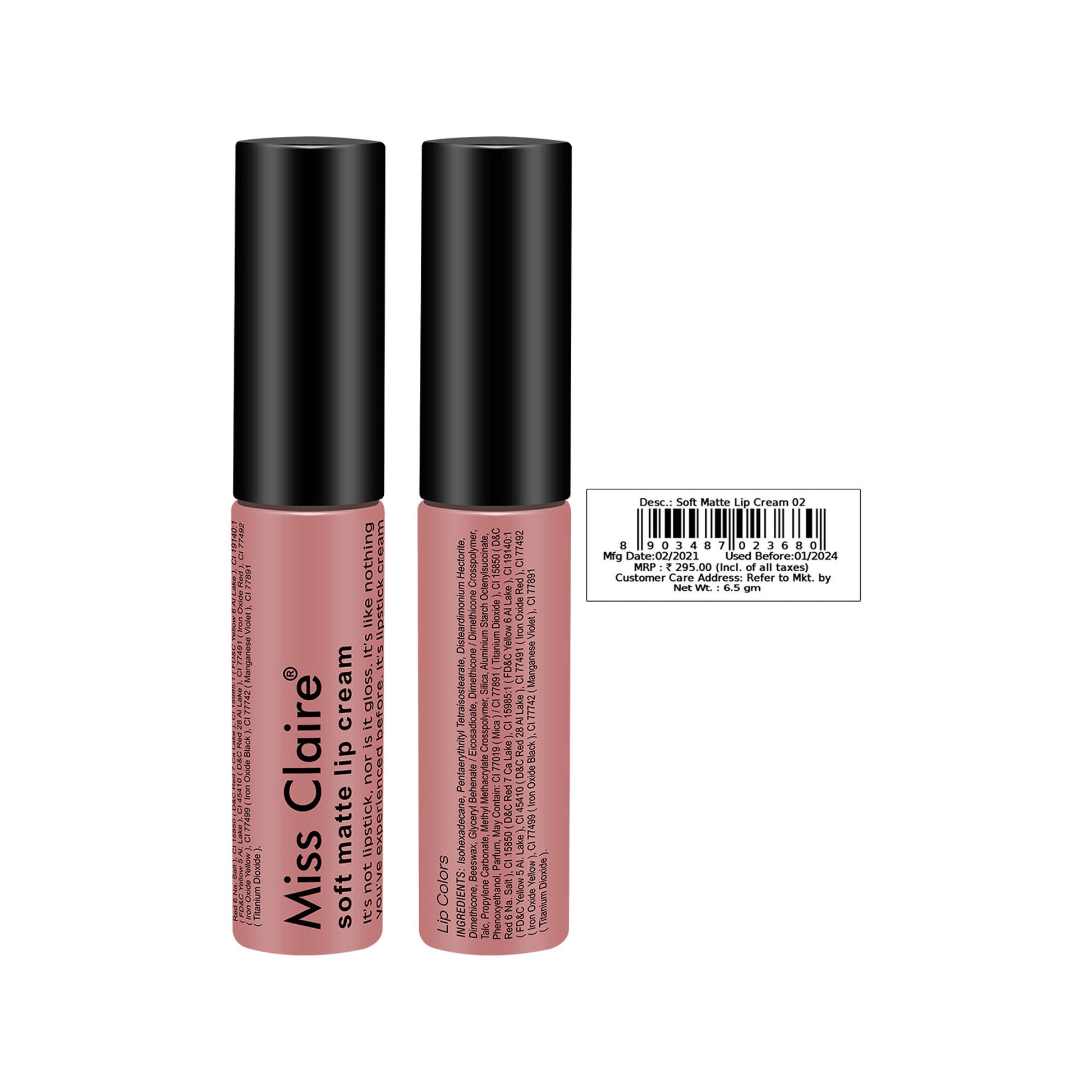 Miss Claire Soft Matte Lip Cream - 2
