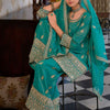Dhiyona IE Women Ethnic Motifs Embroidered Mirror Work Kurta with Palazzos & With Dupatta