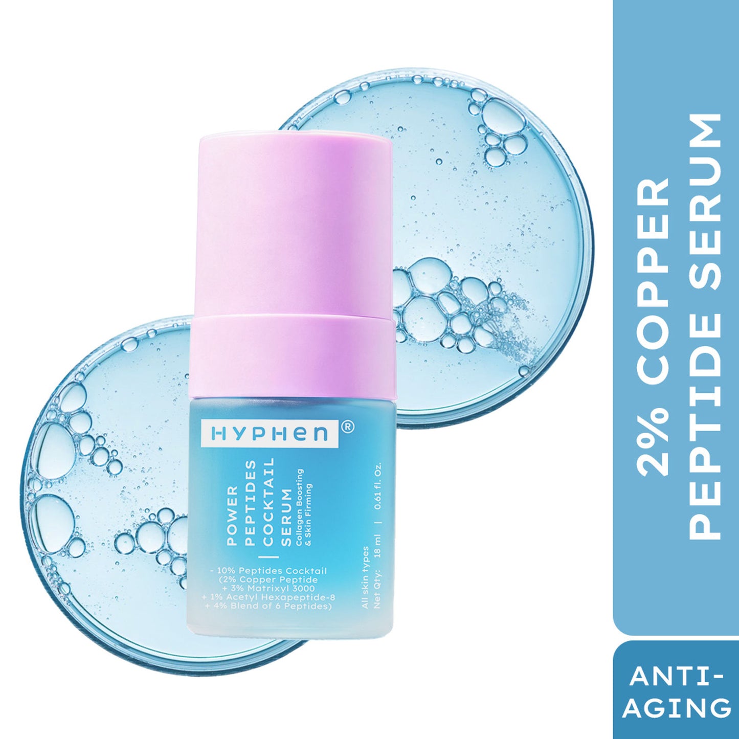 Hyphen 10% Peptide With 2% Copper Peptide Face Serum