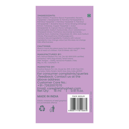 Hyphen 10% Peptide With 2% Copper Peptide Face Serum