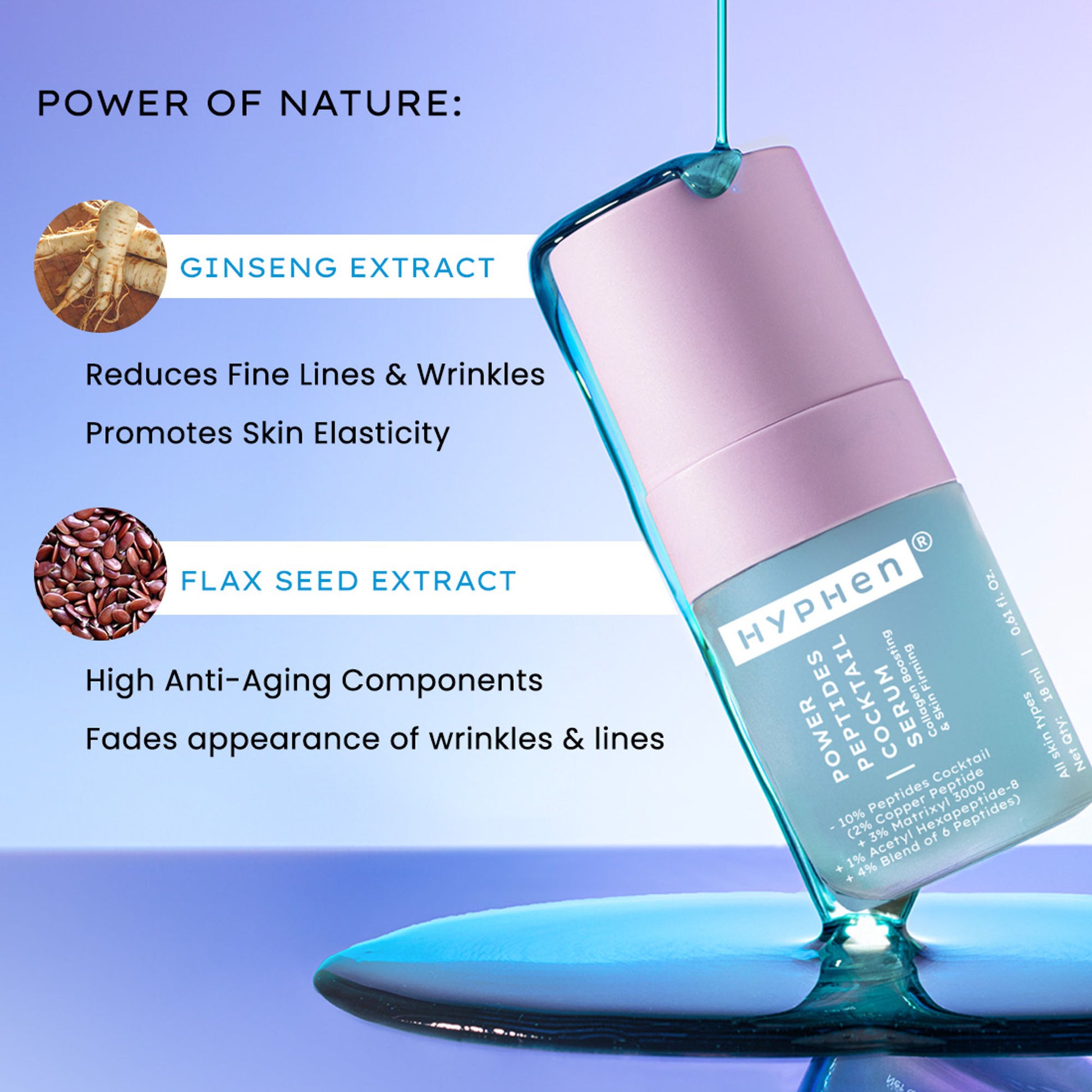 Hyphen 10% Peptide With 2% Copper Peptide Face Serum