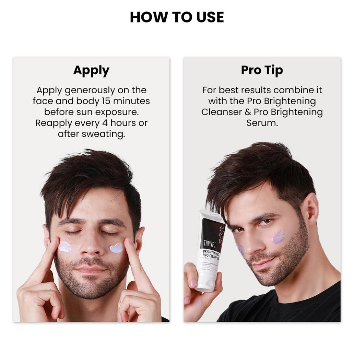 ThriveCo Brightening Pro Sunscreen For Men