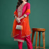 Dhiyona IE Ethnic Motifs Embroidered Kurta with Trousers & Dupatta