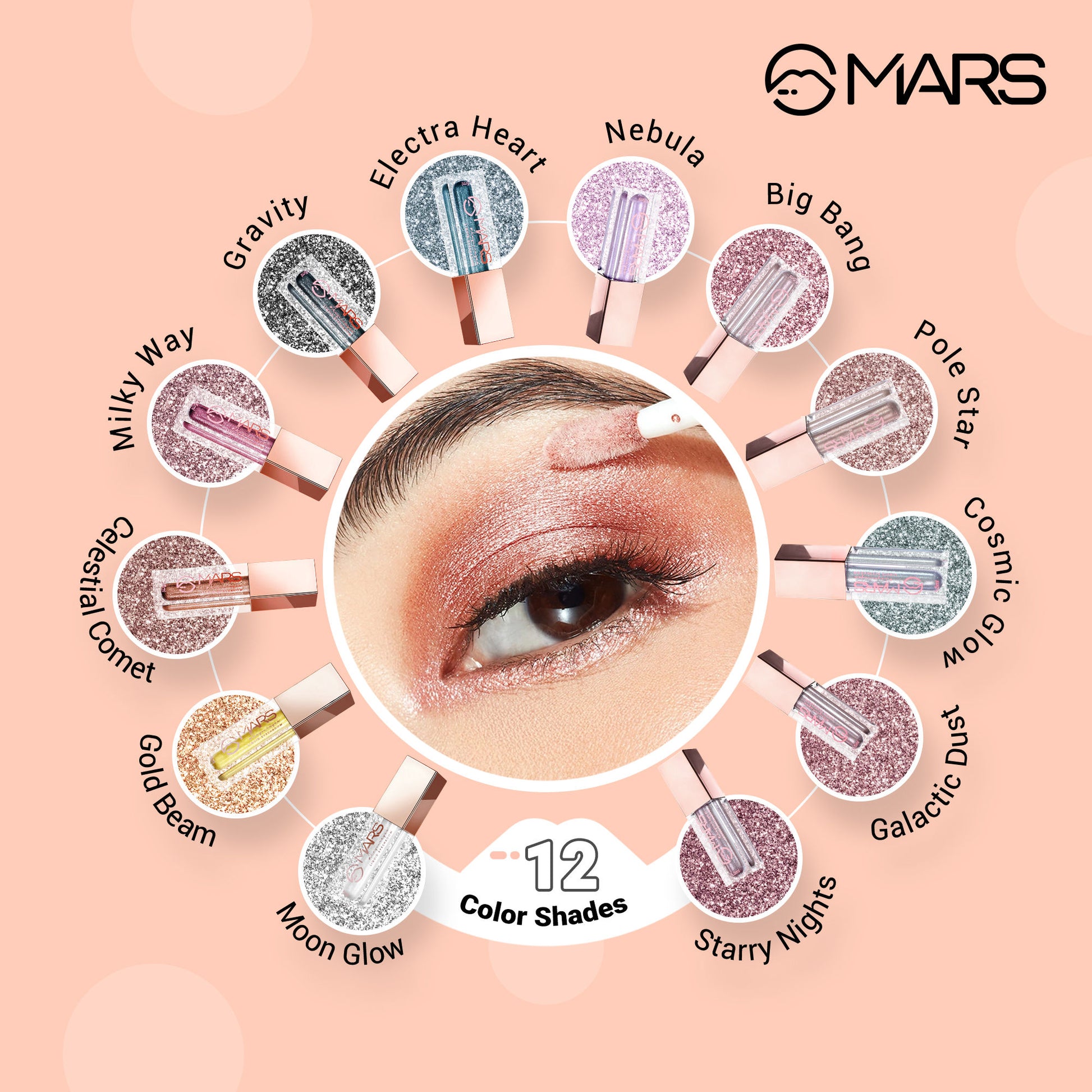 MARS Iceyoureyes Liquid Eyeshadow - Electra Heart