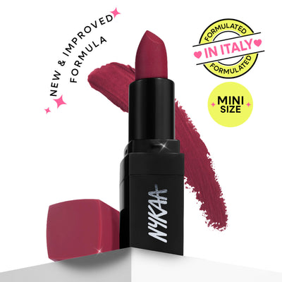Nykaa Ultra Matte Mini Lipstick- Highly Pigmented Comfortable Matte Finish - Cleopatra 08