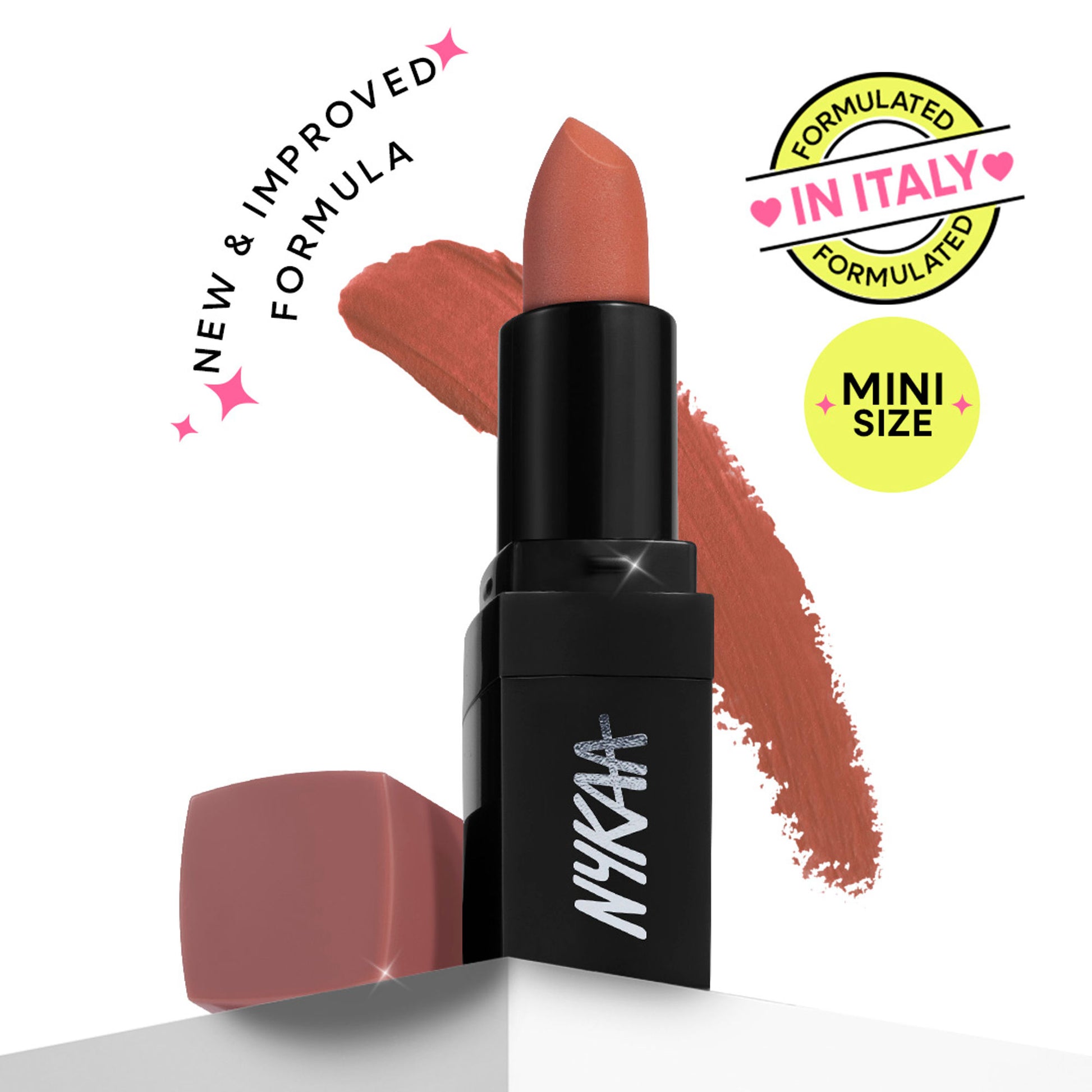 Nykaa Ultra Matte Mini Lipstick- Highly Pigmented Comfortable Matte Finish - Jane 11