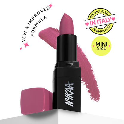 Nykaa Ultra Matte Mini Lipstick- Highly Pigmented Comfortable Matte Finish - Grace 07