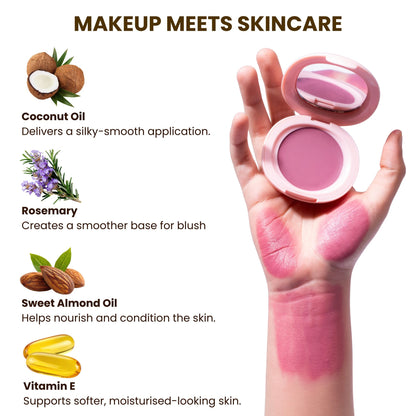 Milagro Beauty Gula-Bae Cream Blush - Rebel Rose
