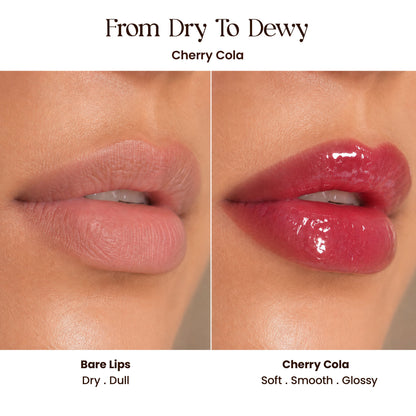 Milagro Beauty Lip Glaze Lip Balm - Cherry Cola