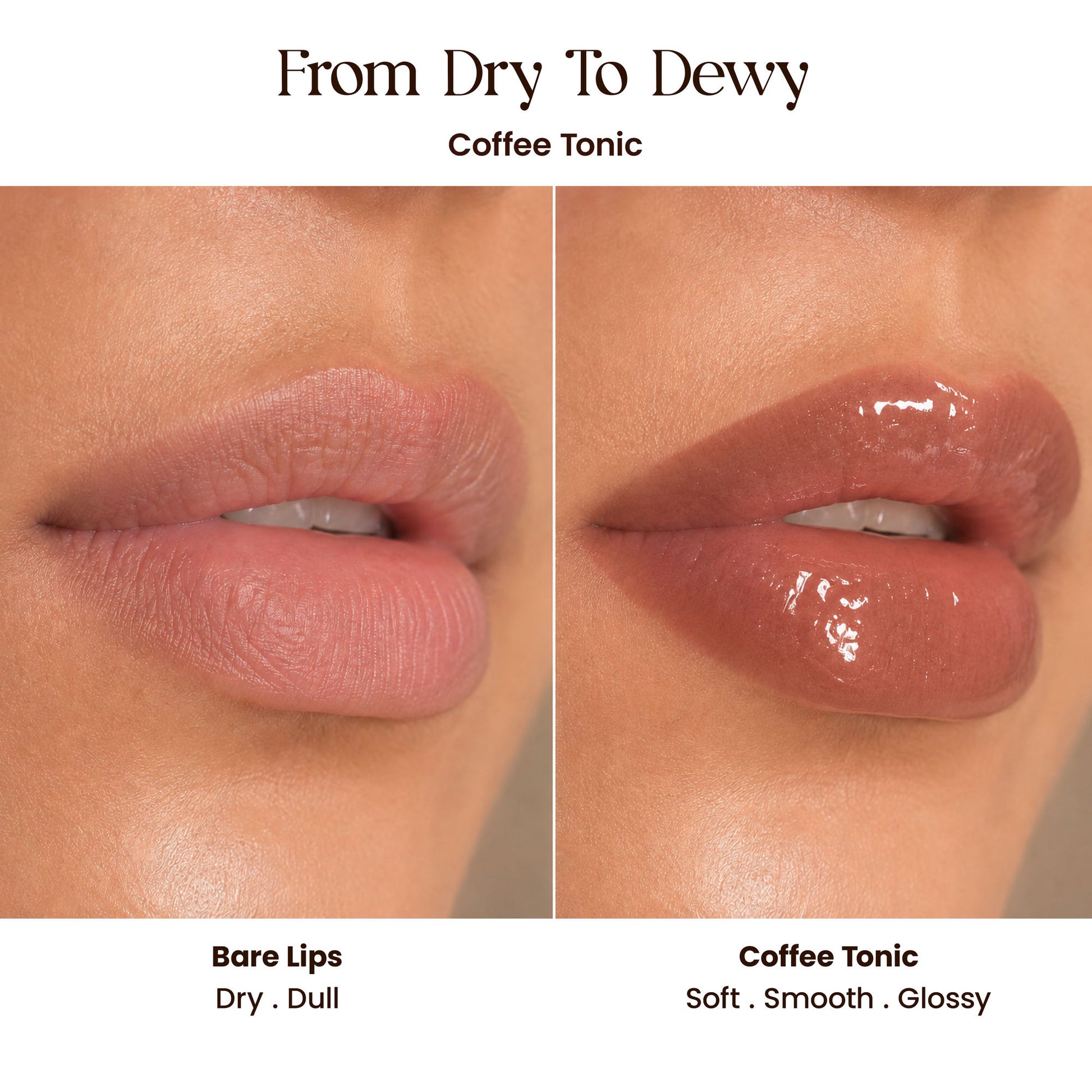 Milagro Beauty Lip Glaze Lip Balm - Coffee Tonic