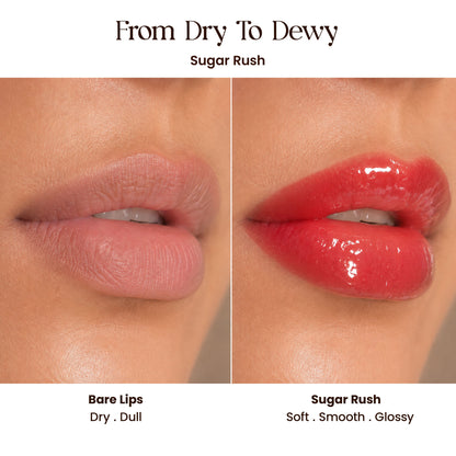 Milagro Beauty Lip Glaze Lip Balm - Sugar Rush
