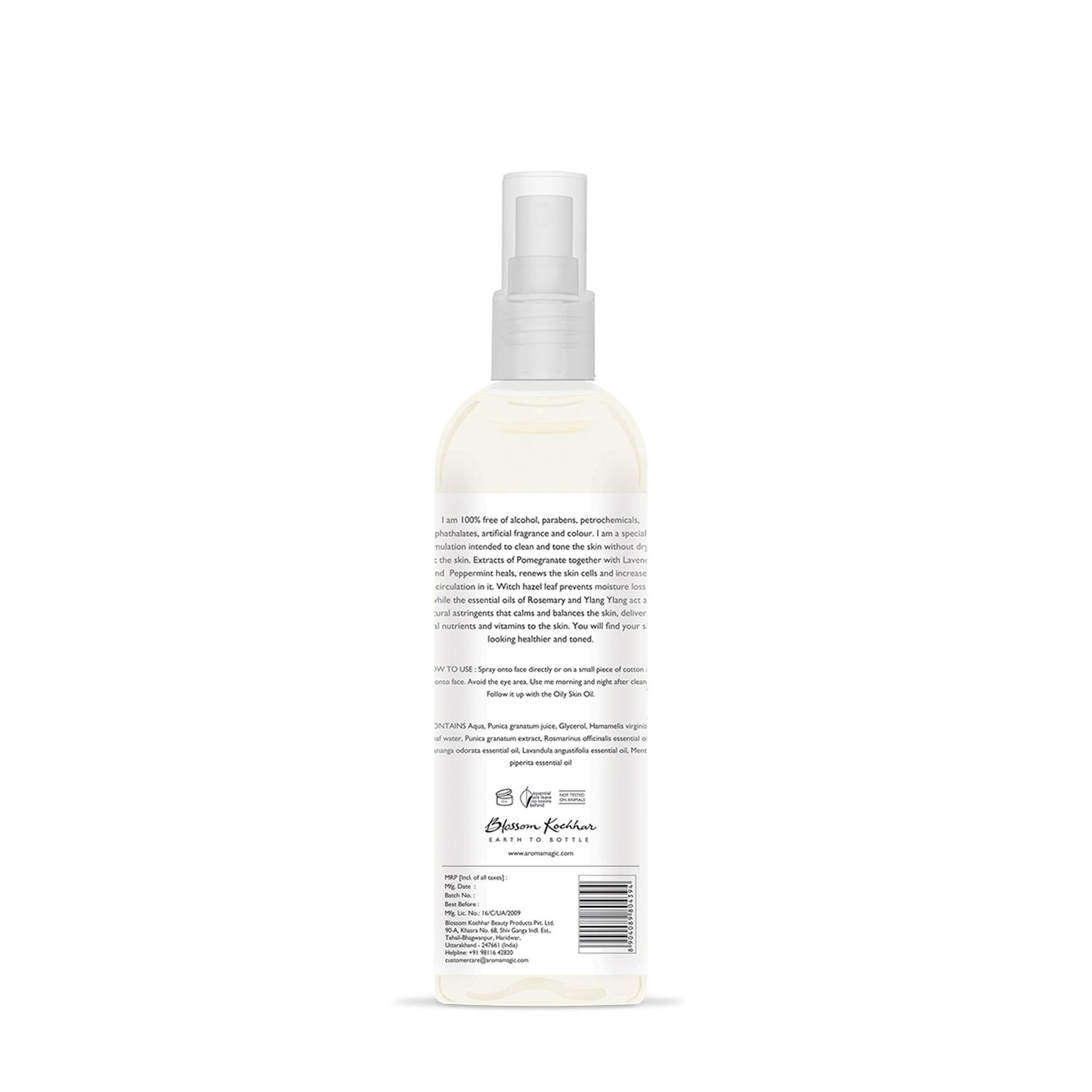 Aroma Magic Aromatic Skin Toner Tightens Pores & Revives Skin For Oily Skin