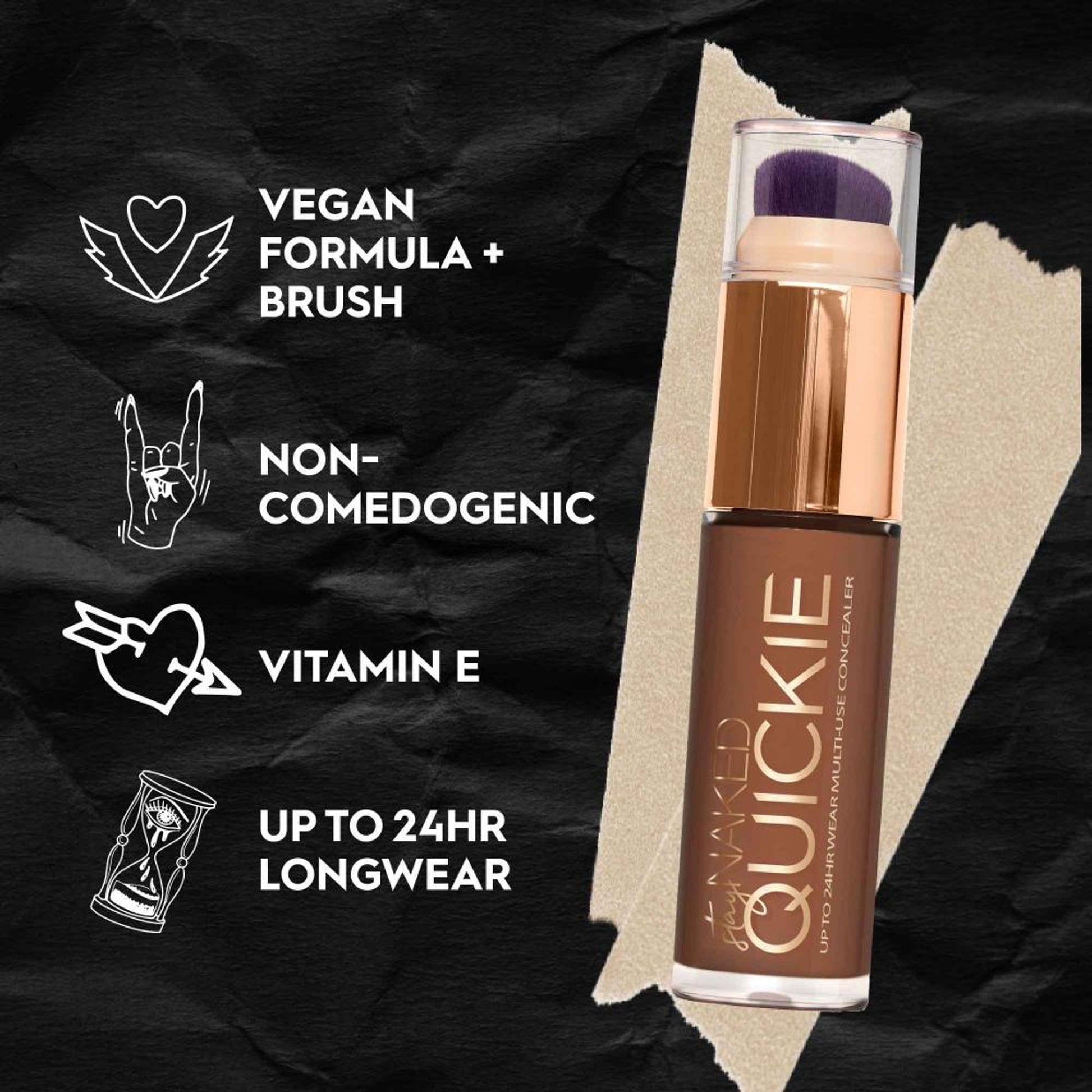 Urban Decay Quickie 24Hr Full-Coverage Waterproof Concealer - 50wy