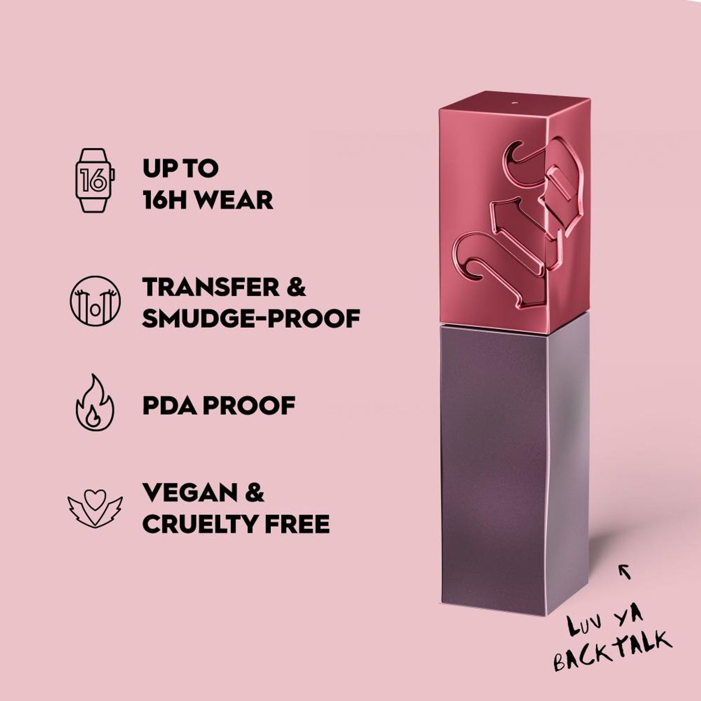 Urban Decay Vice Lip Bond Glossy Longwear Liquid Lipstick - Give Em Backtalk