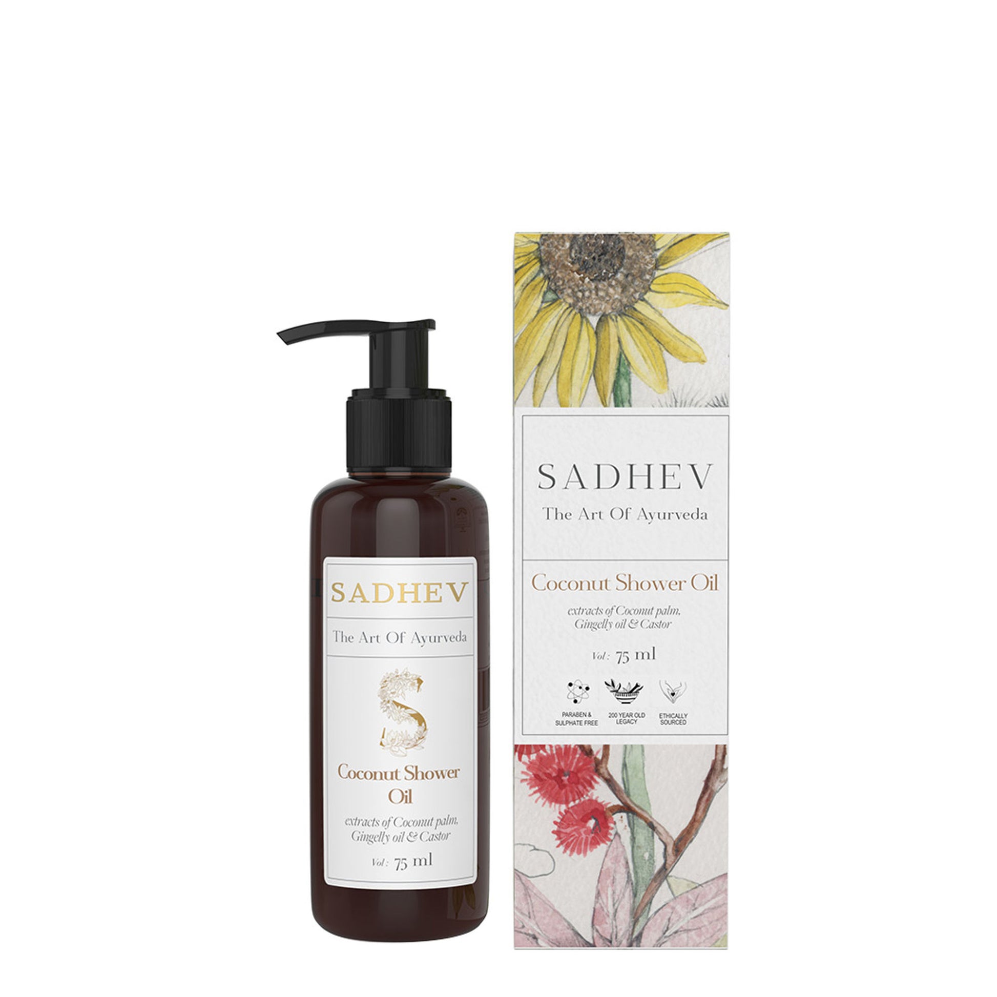 SADHEV Coconut Shower Oil