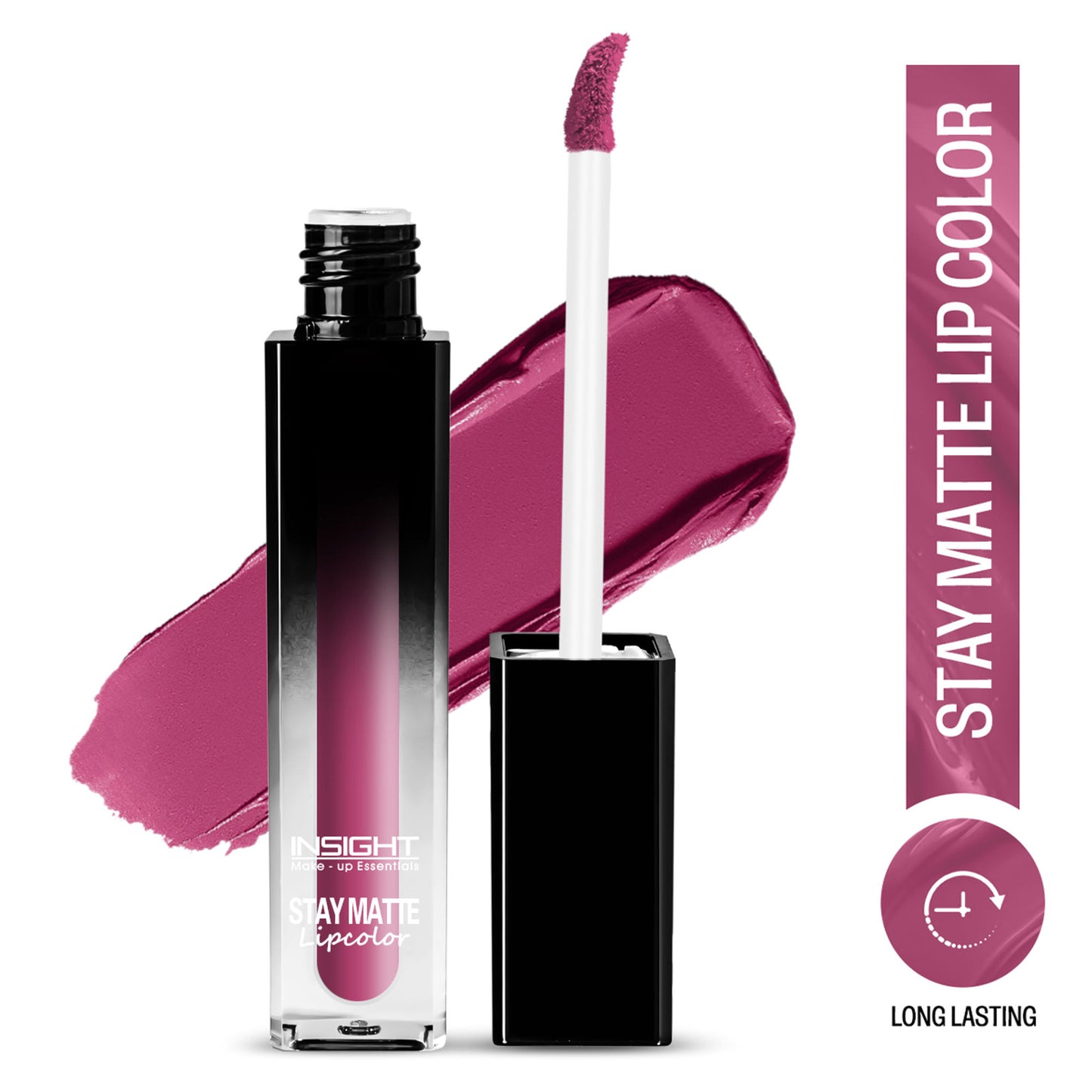 Insight Cosmetics Stay Matte Lipcolor, 12hr Long Lasting &Transferproof - Good Vibes