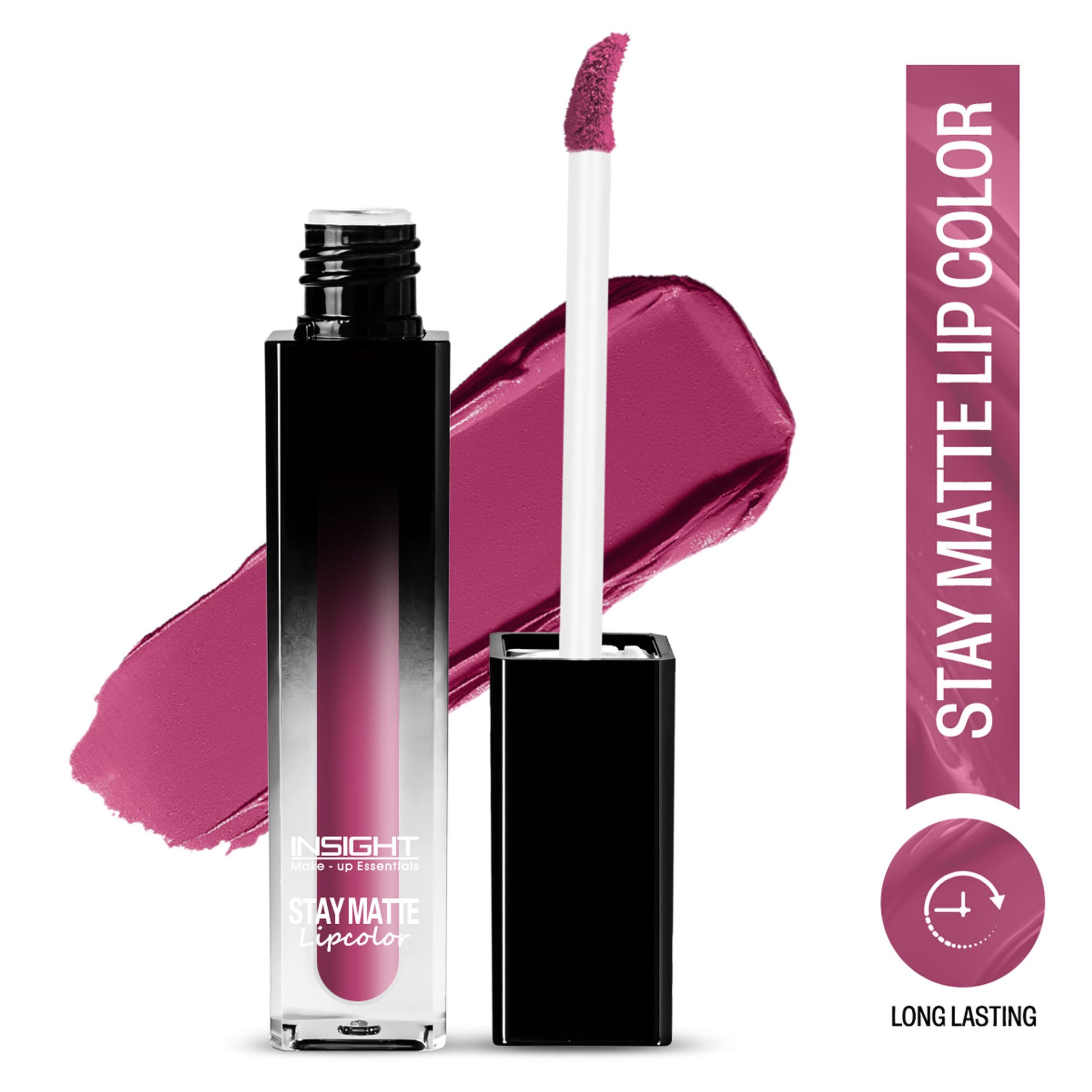Insight Cosmetics Stay Matte Lipcolor, 12hr Long Lasting &Transferproof - Good Vibes