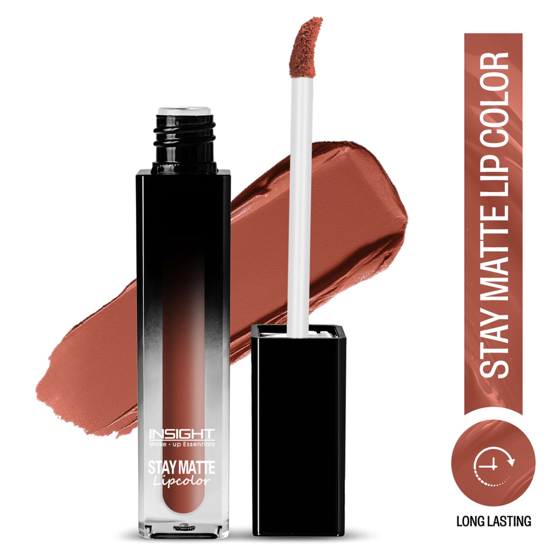 Insight Cosmetics Stay Matte Lipcolor, 12hr Long Lasting &Transferproof - Be Yourself