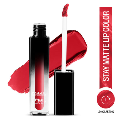 Insight Cosmetics Stay Matte Lipcolor, 12hr Long Lasting &Transferproof - Brave You