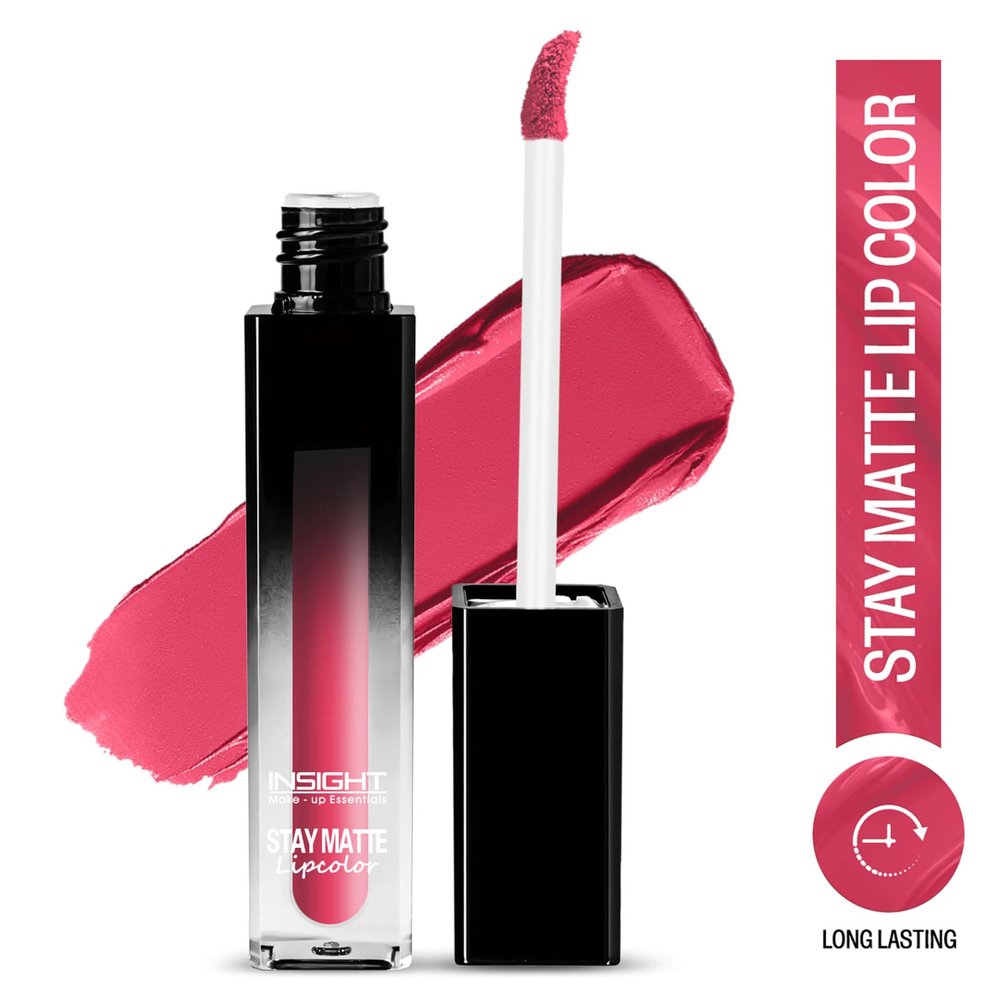 Insight Cosmetics Stay Matte Lipcolor, 12hr Long Lasting &Transferproof - Chase High