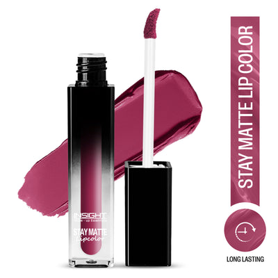 Insight Cosmetics Stay Matte Lipcolor, 12hr Long Lasting &Transferproof - Happy Place