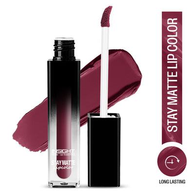 Insight Cosmetics Stay Matte Lipcolor, 12hr Long Lasting &Transferproof - Play Date