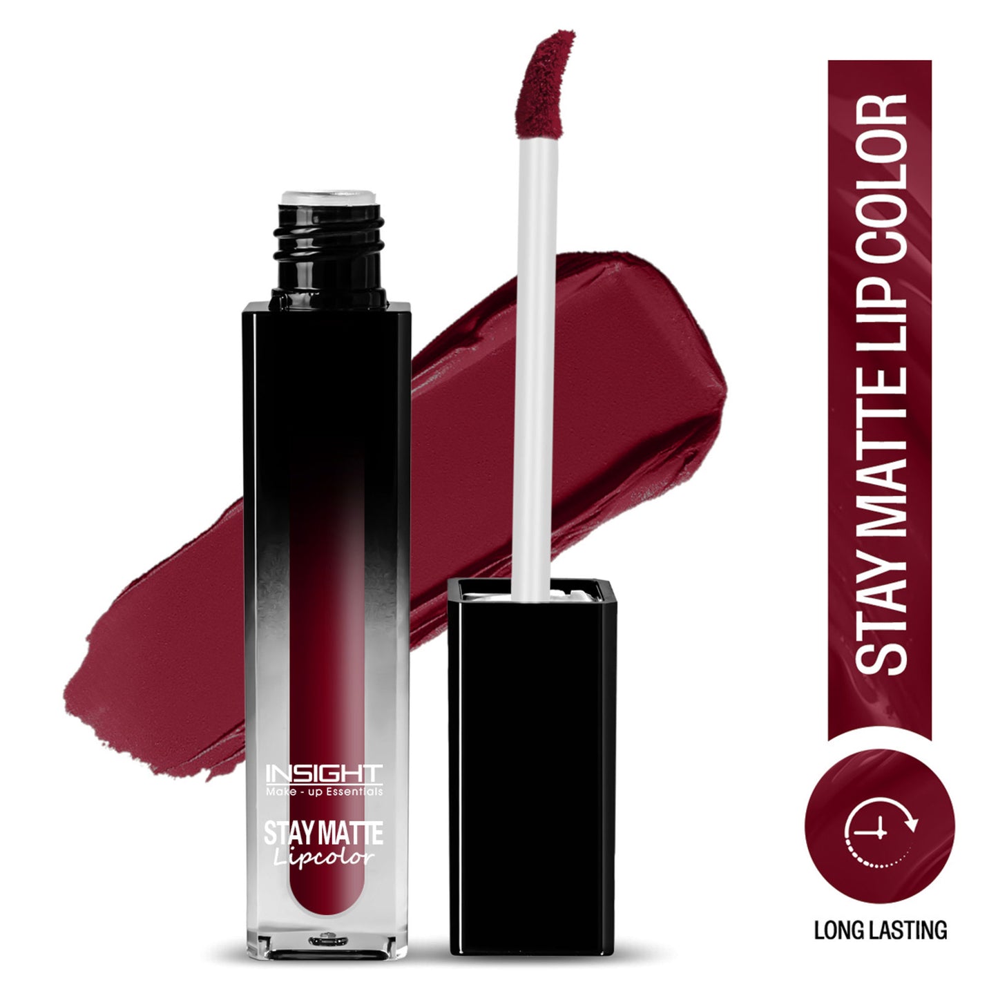 Insight Cosmetics Stay Matte Lipcolor, 12hr Long Lasting &Transferproof - Quietly Confident