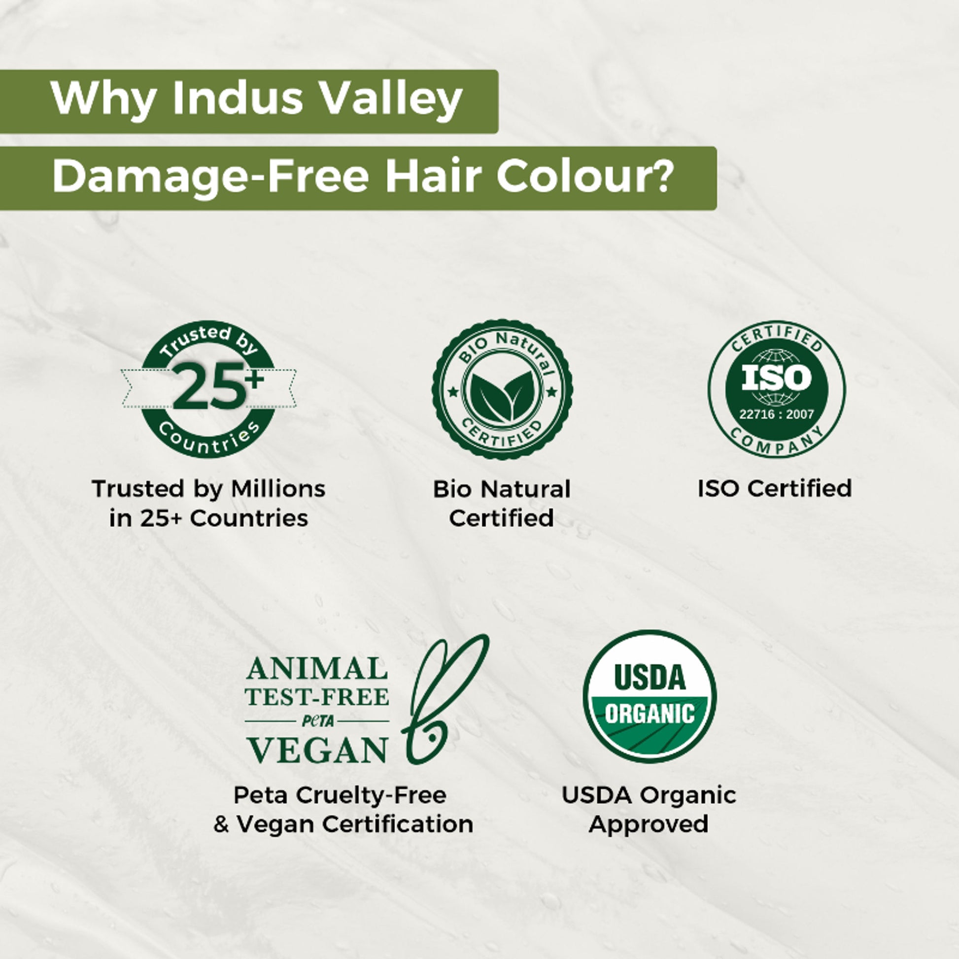 Indus Valley Damage Free Gel Hair Color - DarkBrown