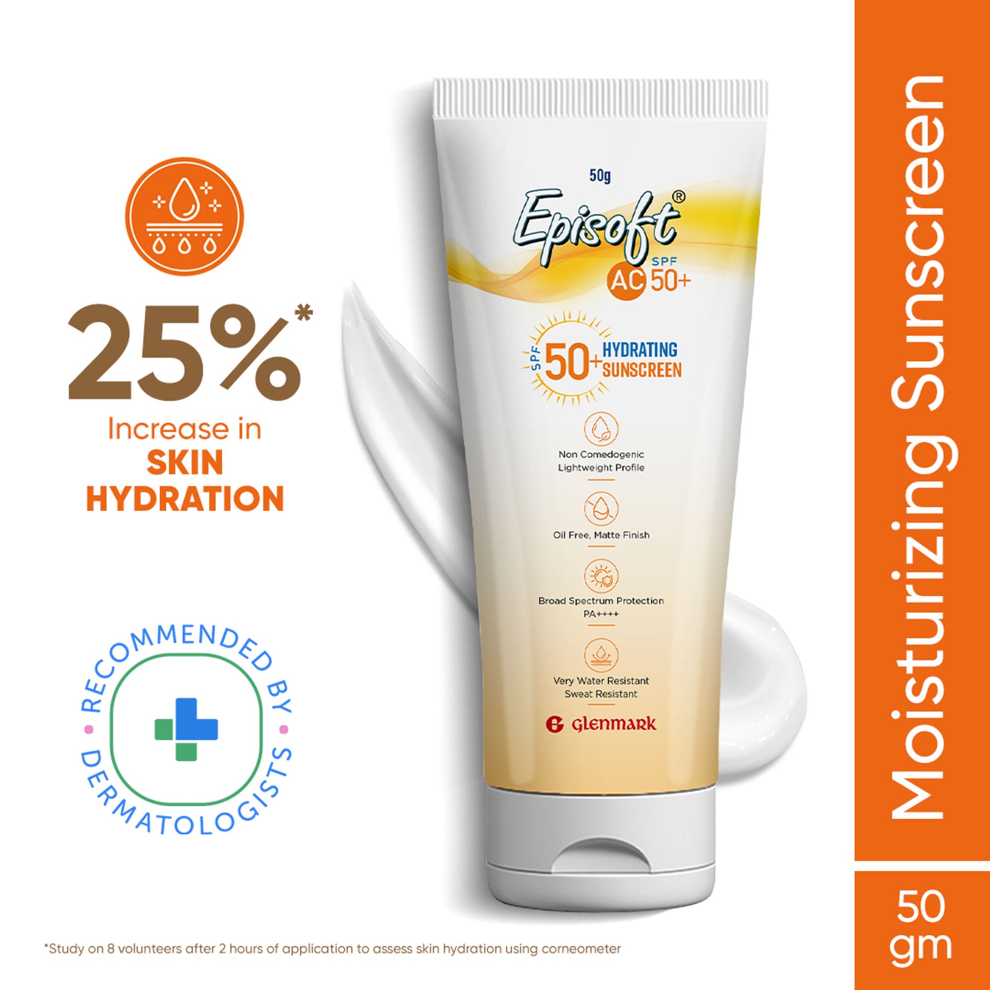 Episoft AC SPF 50+ Hydrating Sunscreen