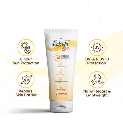Episoft AC SPF 50+ Hydrating Sunscreen