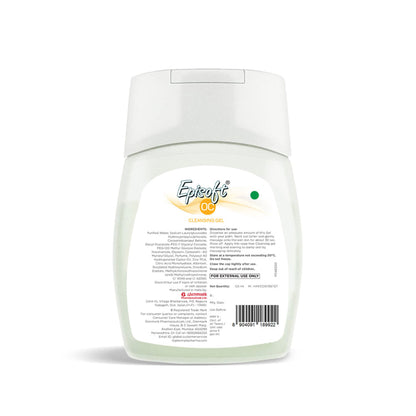 Episoft oily skin cleanser in a pump bottle, suitable for acne-prone skin, daily facewash for men and women