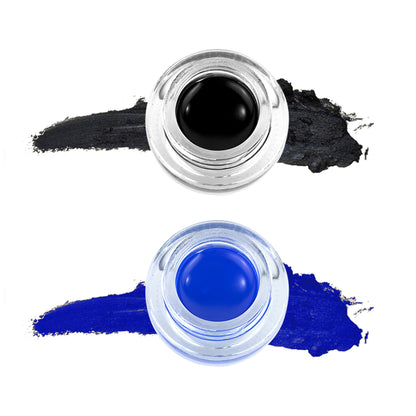 MARS 2-In-1 Hue Gel Eyeliner With 2 Brush Set - 1