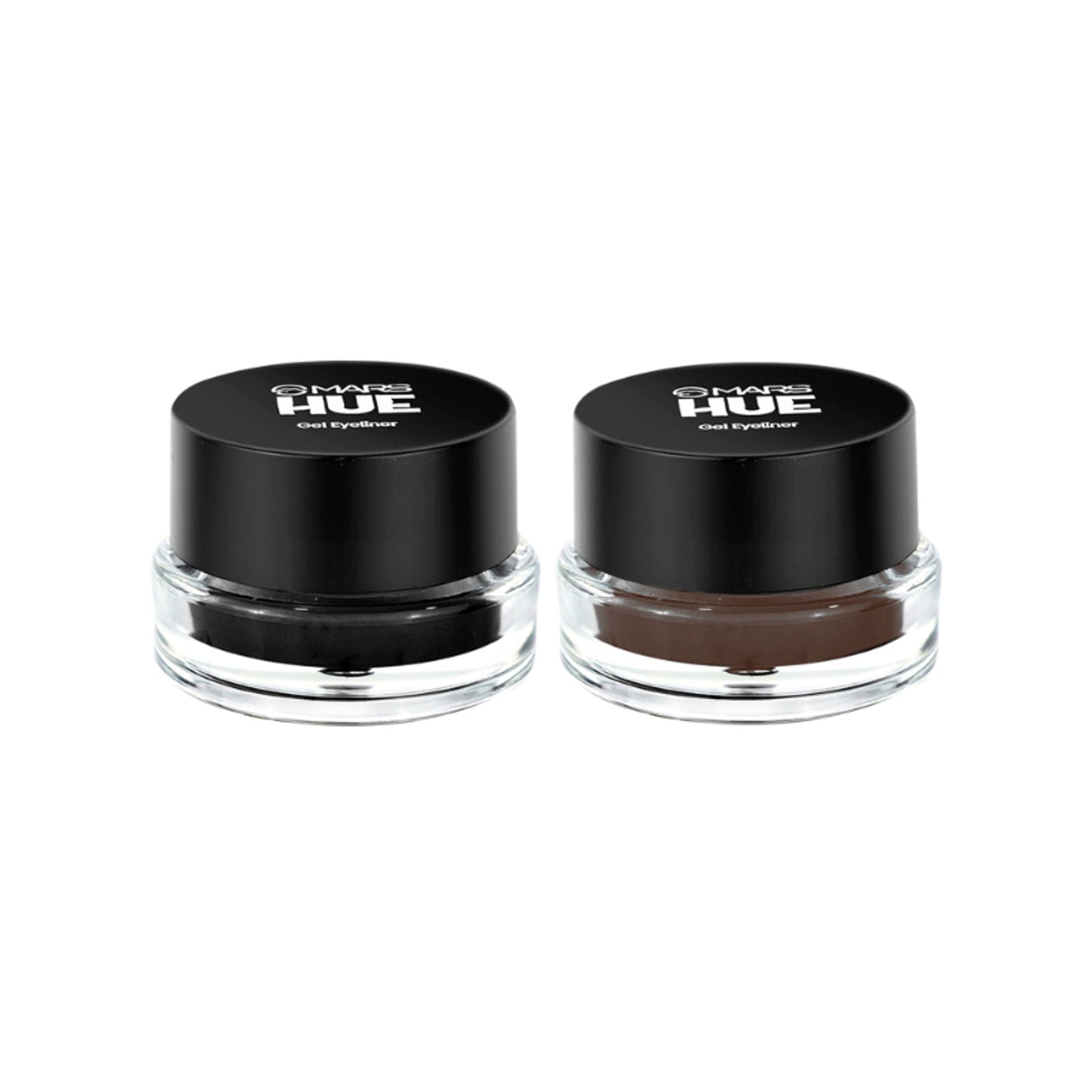 MARS 2-In-1 Hue Gel Eyeliner With 2 Brush Set - 2