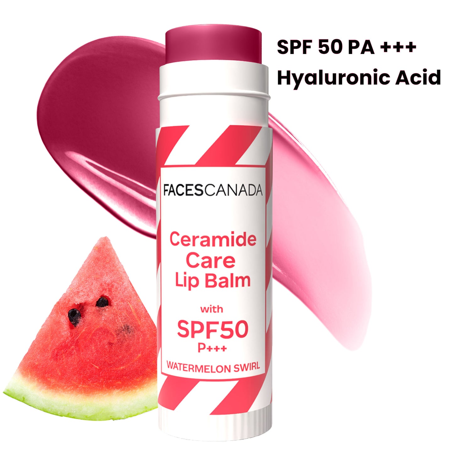 Faces Canada Ceramide Care Lip Balm - Watermelon Swirl 03